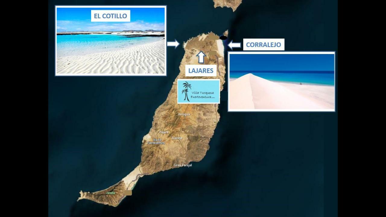 라하레스 Turquesa 1 Fuerteventura 빌라 외부 사진